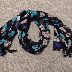 Floral scarf